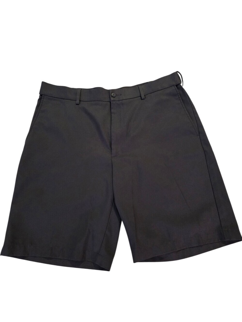 PGA Tour Charcoal Gray Flat Front Performance Shorts